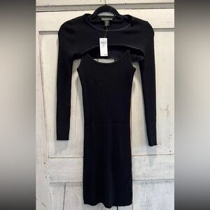House of Harlow 1960 Ribbed Knit Dress